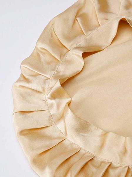 Night Sleeping 22 Momme Mulberry Silk Bonnet Smooth Many Colors