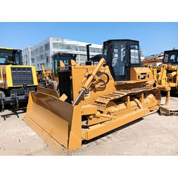 CAT Дешевый бульдозер D7 D6R Подержанный бульдозер Crawler Dozers с низким часом