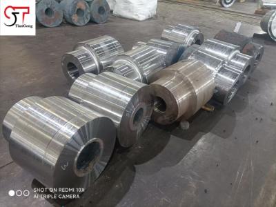 Large Size Industrial Cylinder Alloy Steel Forged Heat Treated Machined To Drawing