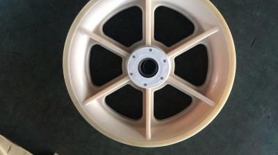 Cabo de nylon da polia que puxa a polia