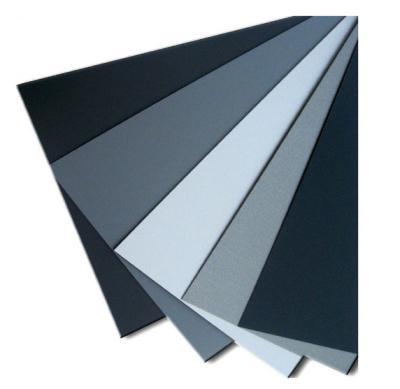 Painel composto de alumínio antiestático de construção de 6M 3mm PVDF