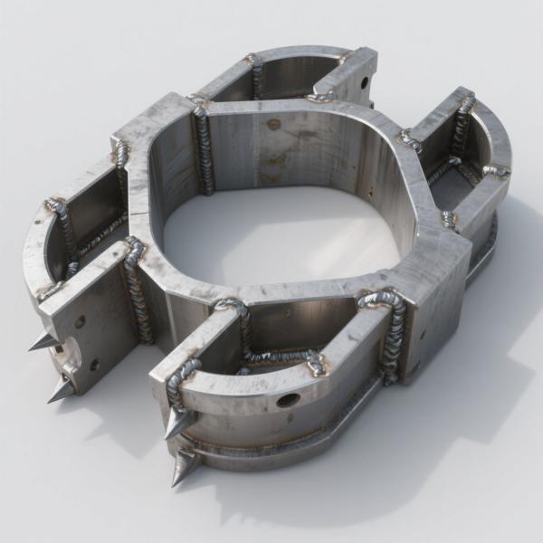 Lightweight OEM Metal Welding Service Parts CNC Stamping T3-T8
