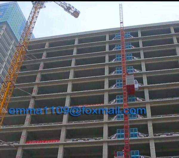 New OEM SC50 Construction Tower Crane Elevator with different Mast Sections