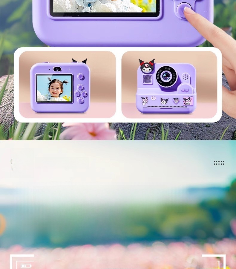 DLC MA14 New Model Instant Camera Children CMOS Sensor MicroSD MP3 Full HD Video 120 Wide Angle Direct Print Color Photos Filter