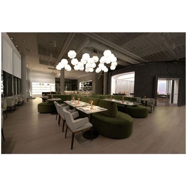 Postmodern Design Glass Cloud Flower Led Pendant Lights For Kitchen Dining Room Bedside Suspension lamp(WH-GP-100)