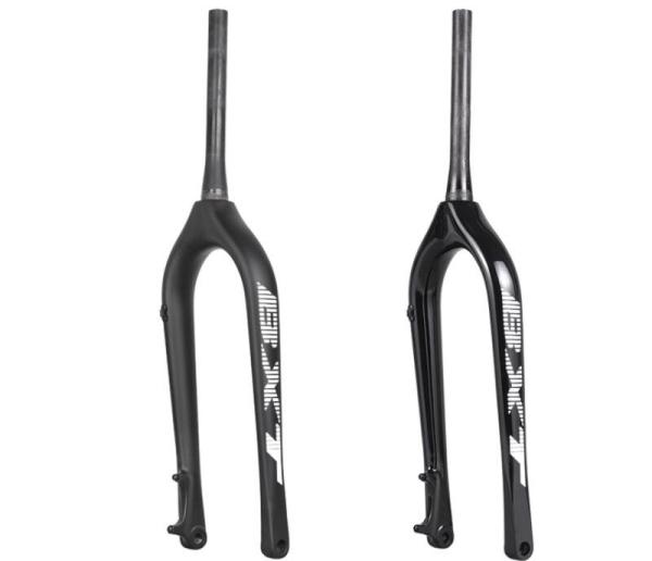 26 Thru Axle Carbon Mountain Bike Fork T800 Mountain Bicycle Snow Fat Bike Forks