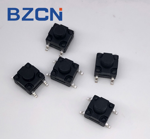 8X8 Mm Waterproof Silent Tactile Switch Momentary Surface Mount Low Profile