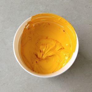 SC-3100 Yellow Silicone Fabric Stamp Ink Silk Screen Printing Press