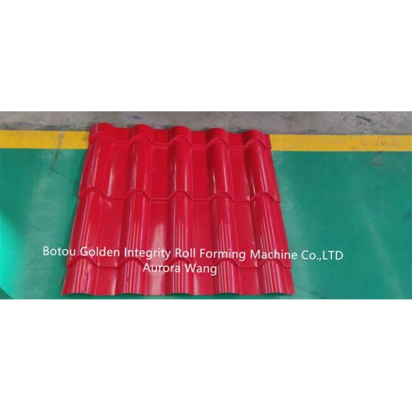 JCX застеклило крен черепицы формируя материал GI машины 380v 50hz PPGI