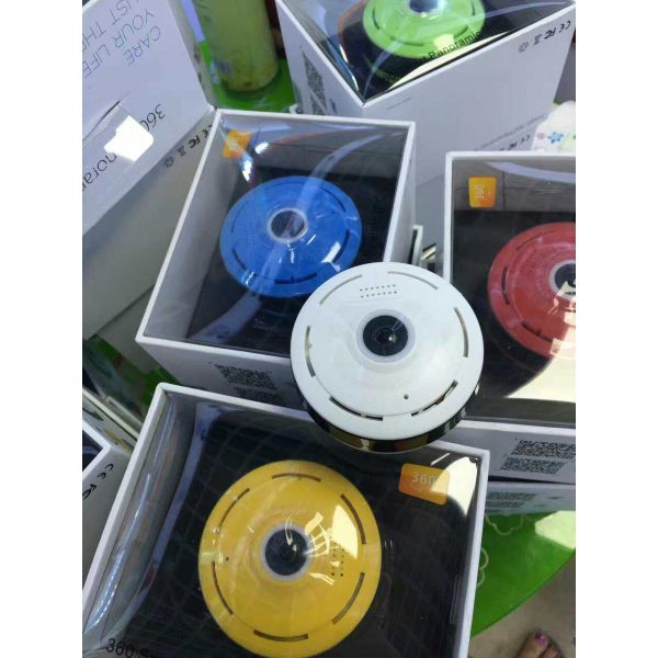 VR 360° degree fish-eye Wi-Fi panoramic camera 10M~30M Panorama 360 ° fisheye camera, WiFi links and network links