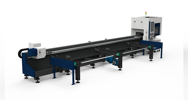 QH-GA Automatic Obstacle Avoidance Tube Laser Cutting Machine Fully-Automatic Loading Beveling Cutting