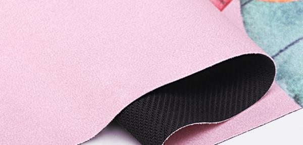Printing Yoga Mat | Lightweight Foldable Mat  Luxury Sweat-Grip for Yoga, Pilates, Fitness and Exercise | Portable