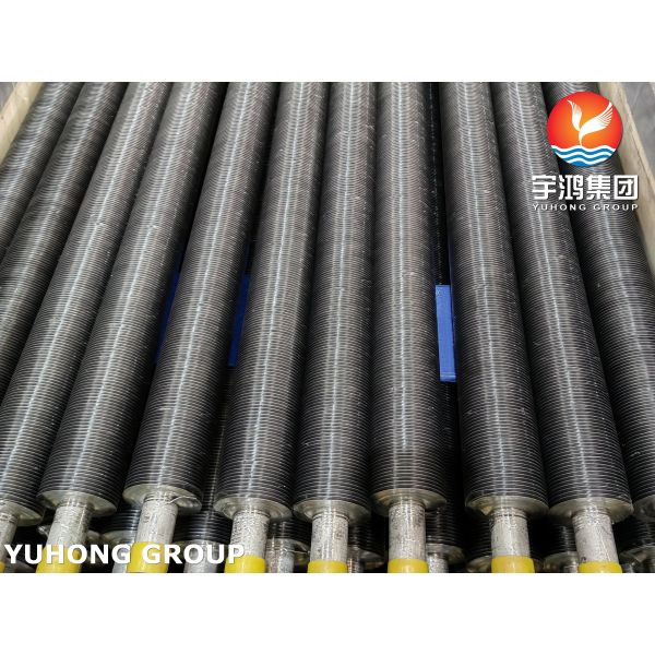 Air Cooler Tube ASTM A179 Carbon Steel Embedded Fin Tube With Al1060 Fin