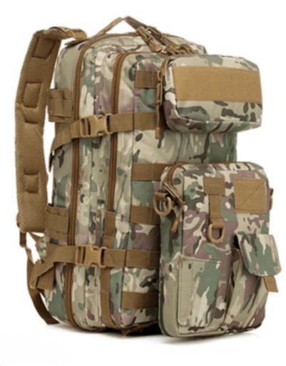 40L Modular Tactical Backpack System 3 In 1  900D Oxford With Detachable Pouches
