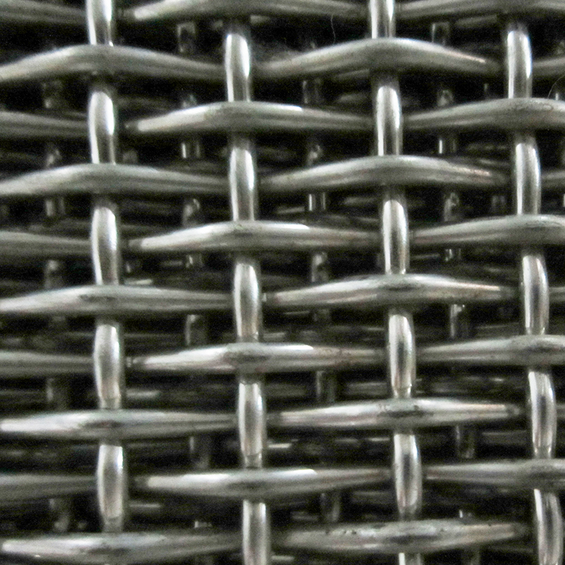 SS316 304 Intercrimped Pre-crimped Stainless Steel Wire Mesh Roll 1.2m Width