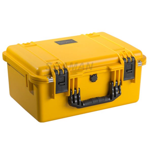 Weatherproof Plastic Hard Case with Customizable Foam for Drones, Tactical Gear