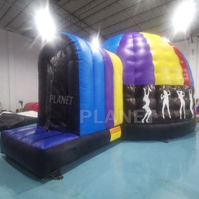 商用屋外パーティー ディスコドーム 充気式バウンズハウス バウンズ城 PVC充気式バウンサー レンタル