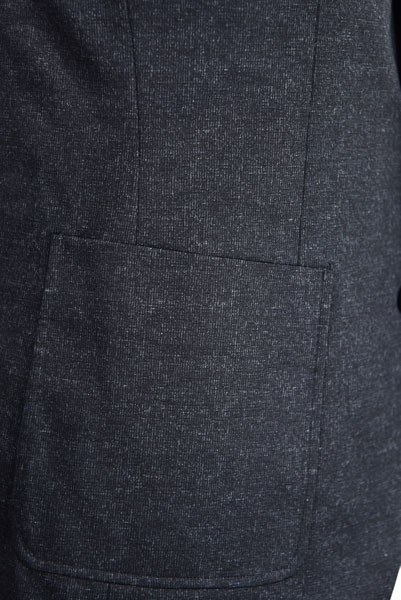 Worker Mens 2 Piece Suit , Black Tailored Fit Suit Office Business Person