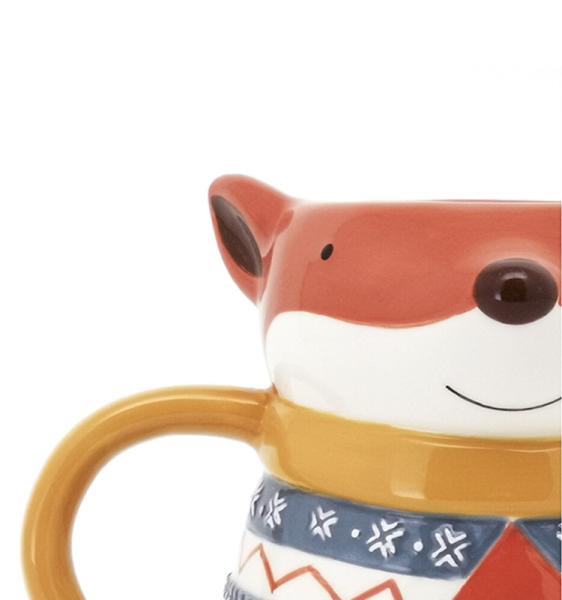 Christmas Claus Illustration 3d Ceramic Mug for Office