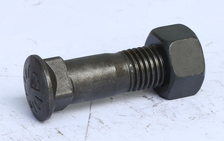 Cat 1-8 Thread 76.2mm Long Plow Bolts And Nuts 10-Pack Exacvator Prats