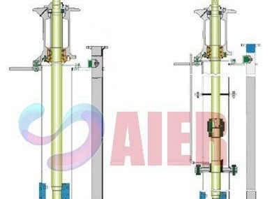 Ceramic Centrifugal Slurry Pump Vertical Spindle Corrosion Resistance YCT
