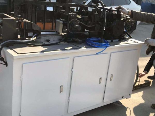 máquina automática da imprensa 220V hidráulica, máquina 800kg da aleta do radiador