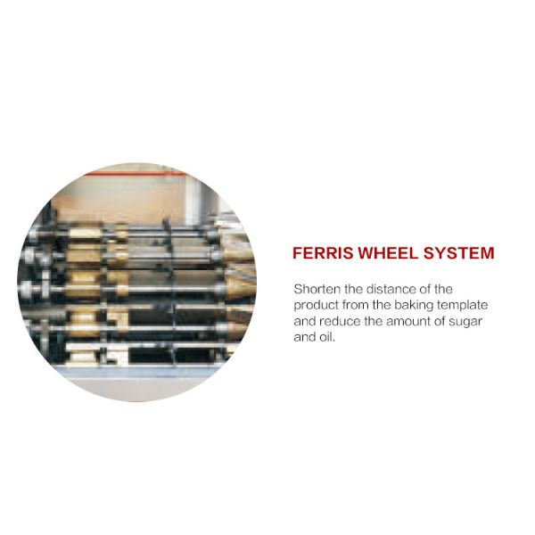 1.5hp Ice Cream Cone Production Line Stainless Steel 55 Baking Plates