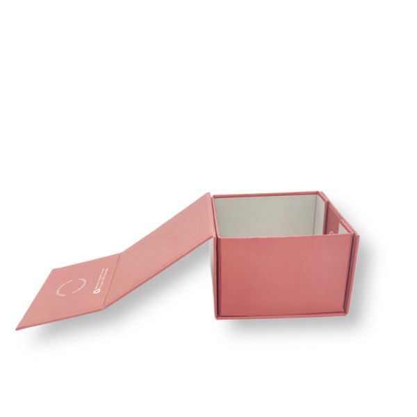 Pink Foldable Magnetic Exquisite Gift Box Recycled Cardboard Gift Boxes