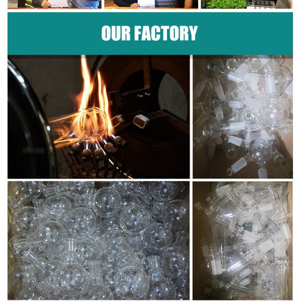 CE 220v équipement de distillation de chemin court de 2 litres