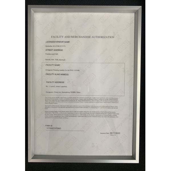 RICHSTAR (SHENZHEN) LIMITED Сертификации