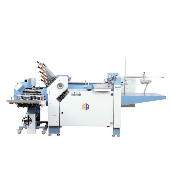 Машина 480*1000mm 30-250g 180m/Min 380V 3-отверстия бумажная складывая