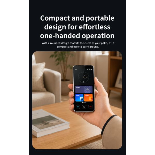 F10 Supports 139 Online 21 Offline Languages  Translation Al Voice Translator Device With 1800mah Battery