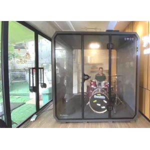 Стручки офиса алюминиевой рамки звукоизоляционные, акустические стручки для офисов