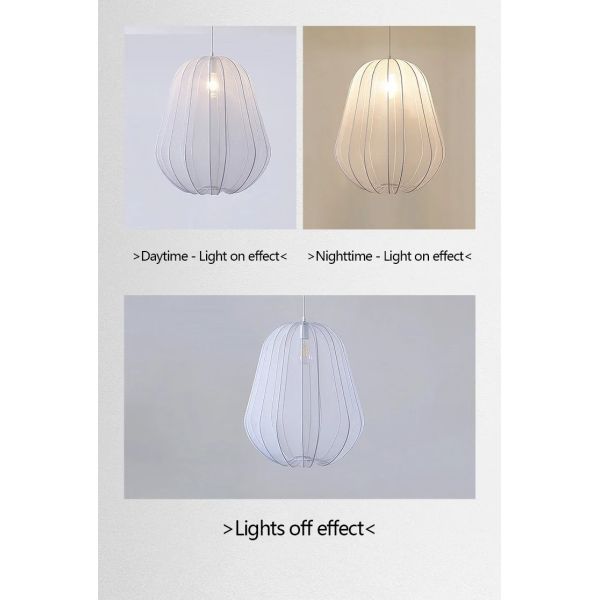 Nordic Designer Fabric Art Chandeliers Home Decor Retro Pendant Lamp (WH-VP-321)