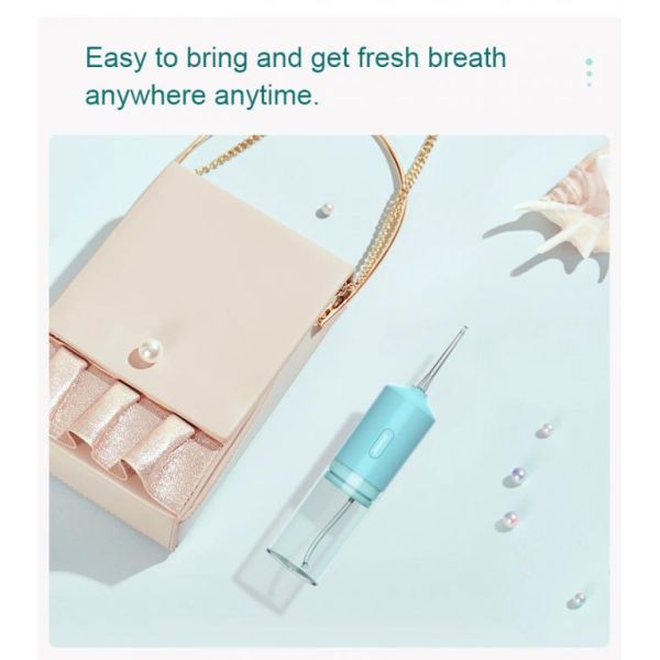 IPX7 Colorful Electric Oral Irrigator 160ml ABS Water Dental Flosser