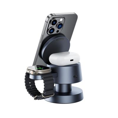 Foldable Variable Night Light Lamp With Fast Charging Wireless Charger And Magnetic Stand
