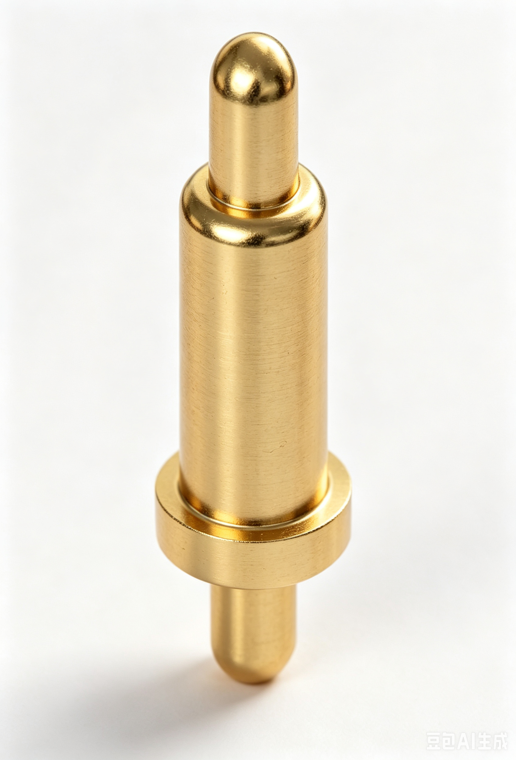 Double head spring loaded pogo contact probe pogo pin