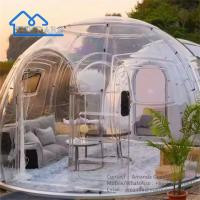 Tenda de cúpula de policarbonato Tenda de casa pré-fabricada de cúpula transparente para o exterior