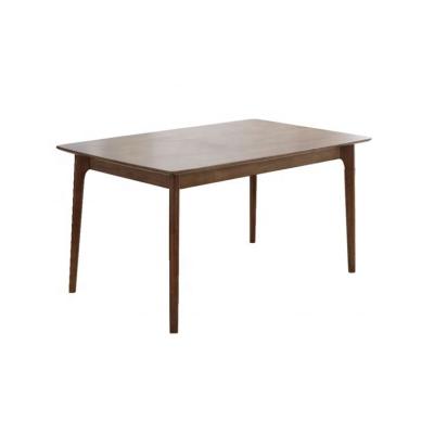 Table à manger en bois massif personnalisable pour une salle à manger professionnelle et élégante