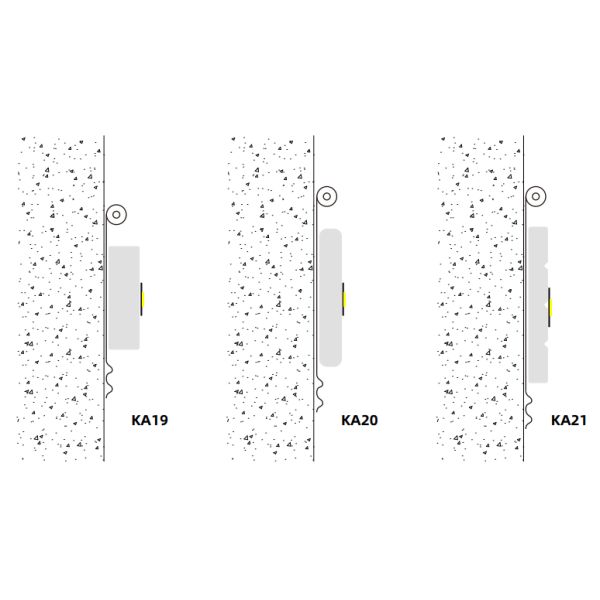 Профиль прокладки СИД алюминиевый для стикера поверхностный устанавливать на стене в thinkness 3mm