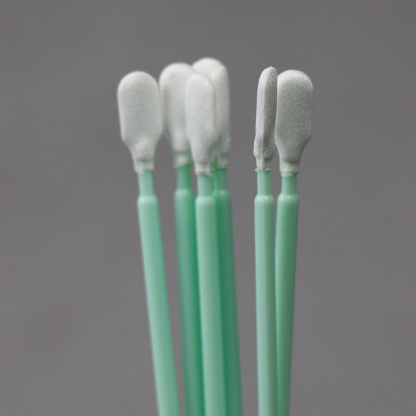 Cleanroom & Lint-Free Polyester Swabs TX761– 6.6 Inch Anti-Static Handle for PCB, Lab, and Optical Cleaning