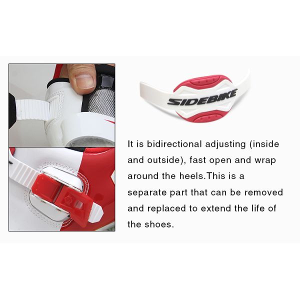 Size 35-46 Road Bike Sneakers Geometry Design Body High Pressure Resistance