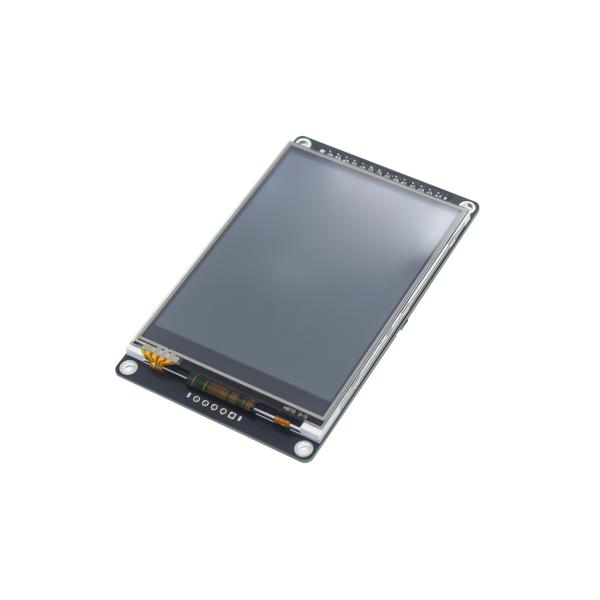 Exhibición blanca de la pulgada 240x320 UART TFT del LED 2,4 con tacto resistente