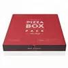 ODM Logo Reusable Packaging Box FSC Portable Reusable Corrugated Delivery Pizza Box
