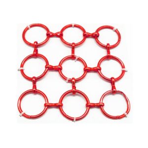 Драперы сетки металла кольца для экранов дождя раздела или экстерьера интерьеров гостиницы