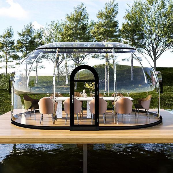 Eggshell house   Smart Dome Star River View Egg House Hotel