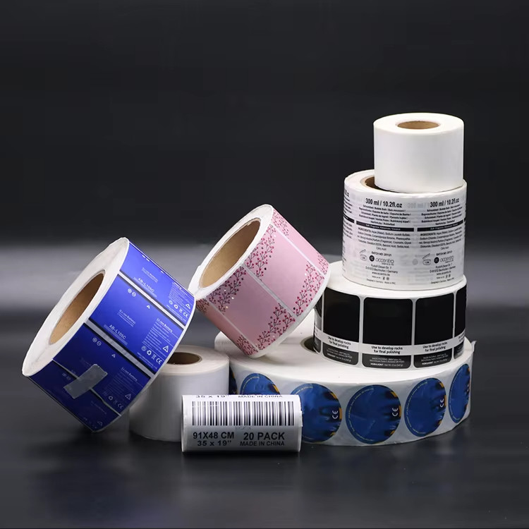 Premium Quality Durable Adhesive Thermal Label Sticker Roll Good Price Waterproof for Transportation Use