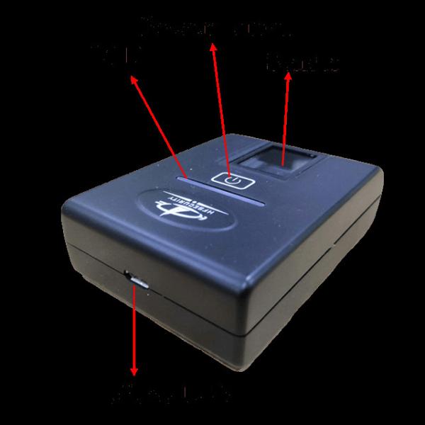 HFSecurity HF4000Plus Linux Optional  fingerprint Scanner With Replaced Battery Bluetooth