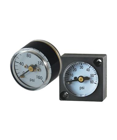 0.98 25mm Manometer Mini Pressure Gauge 0-400bar 1/8BSP