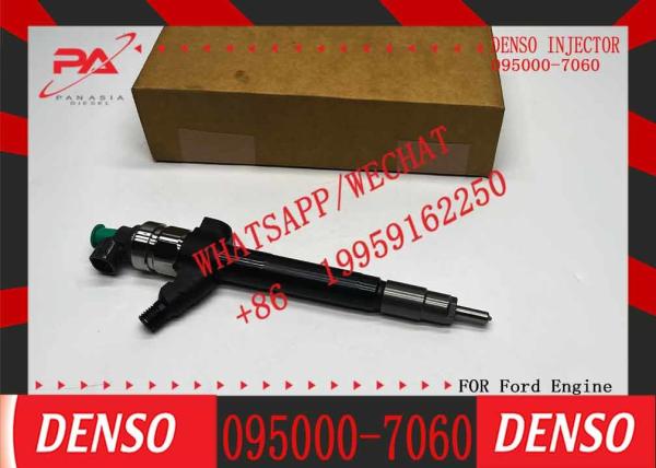 Inyector de diesel 0950007060 6C1Q-9K546-BC Inyector de tren común 095000-7060 Para el tránsito F0RD 2.2 2.4 Tdci
